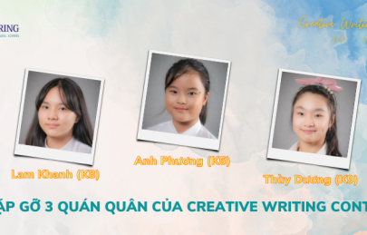 3 Quán quân Creative Writing Contest giải đáp câu hỏi 